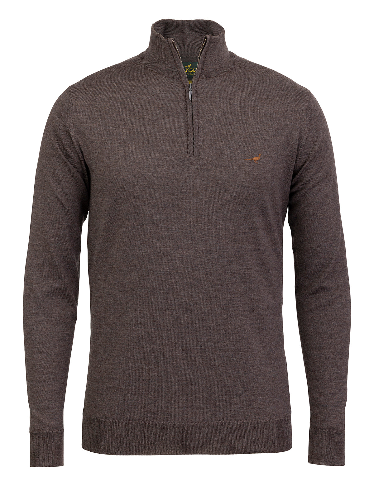 Pull mérino norfolk 1/4 ZIP 2026