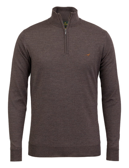 Pull mérino norfolk 1/4 ZIP 2026