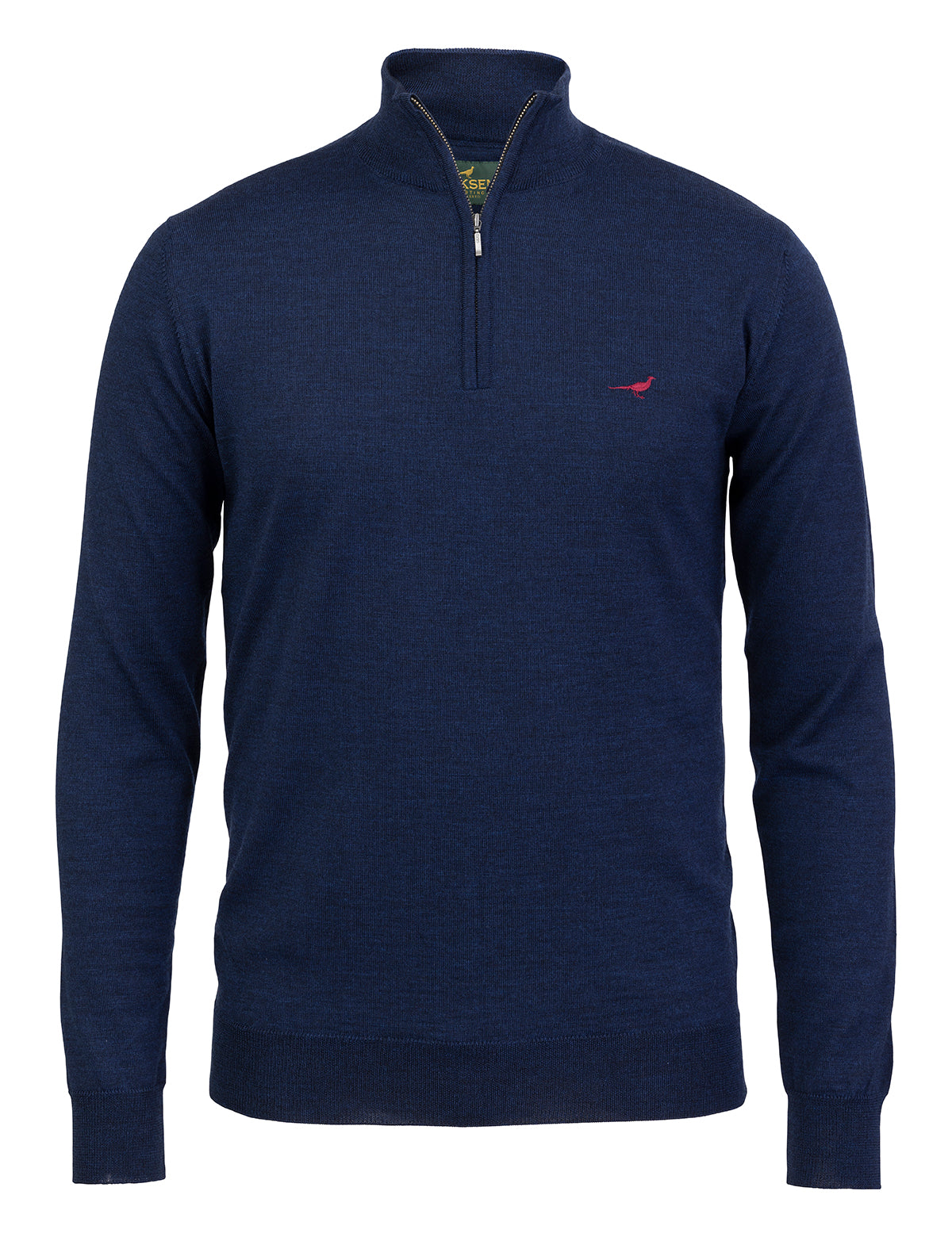 Pull mérino norfolk 1/4 ZIP 2026