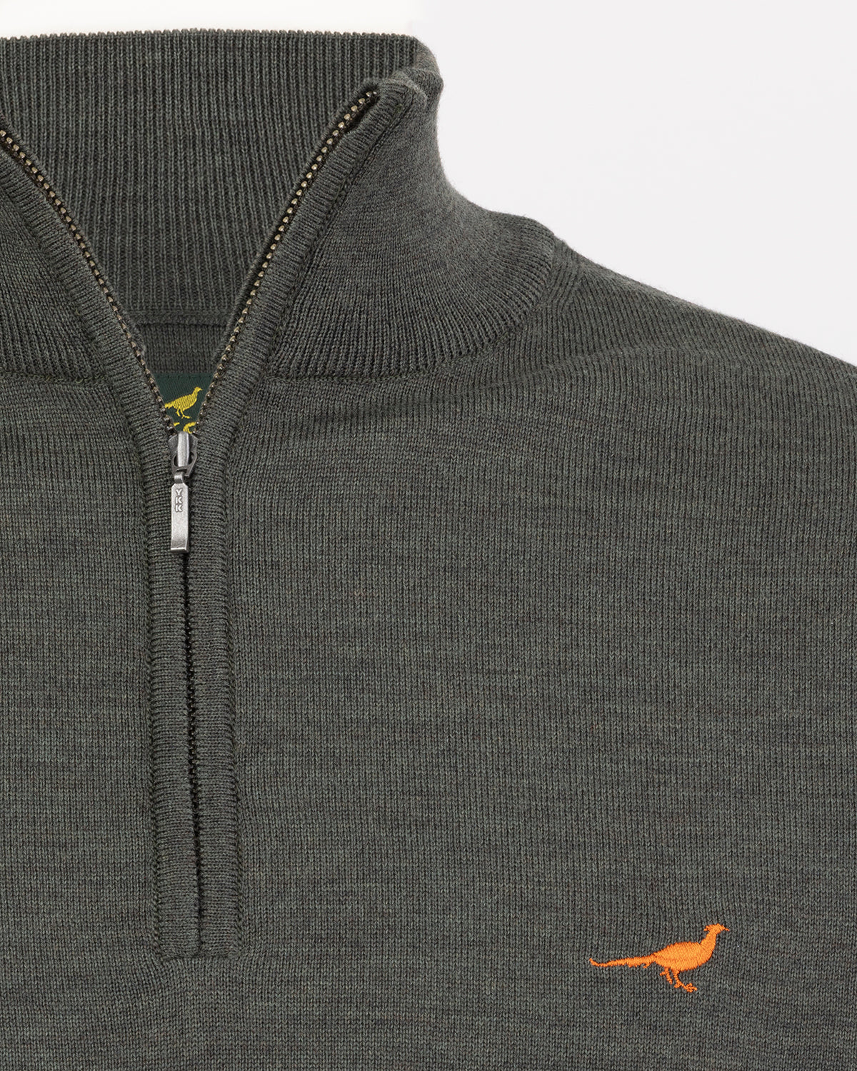 Pull mérino norfolk 1/4 ZIP 2026