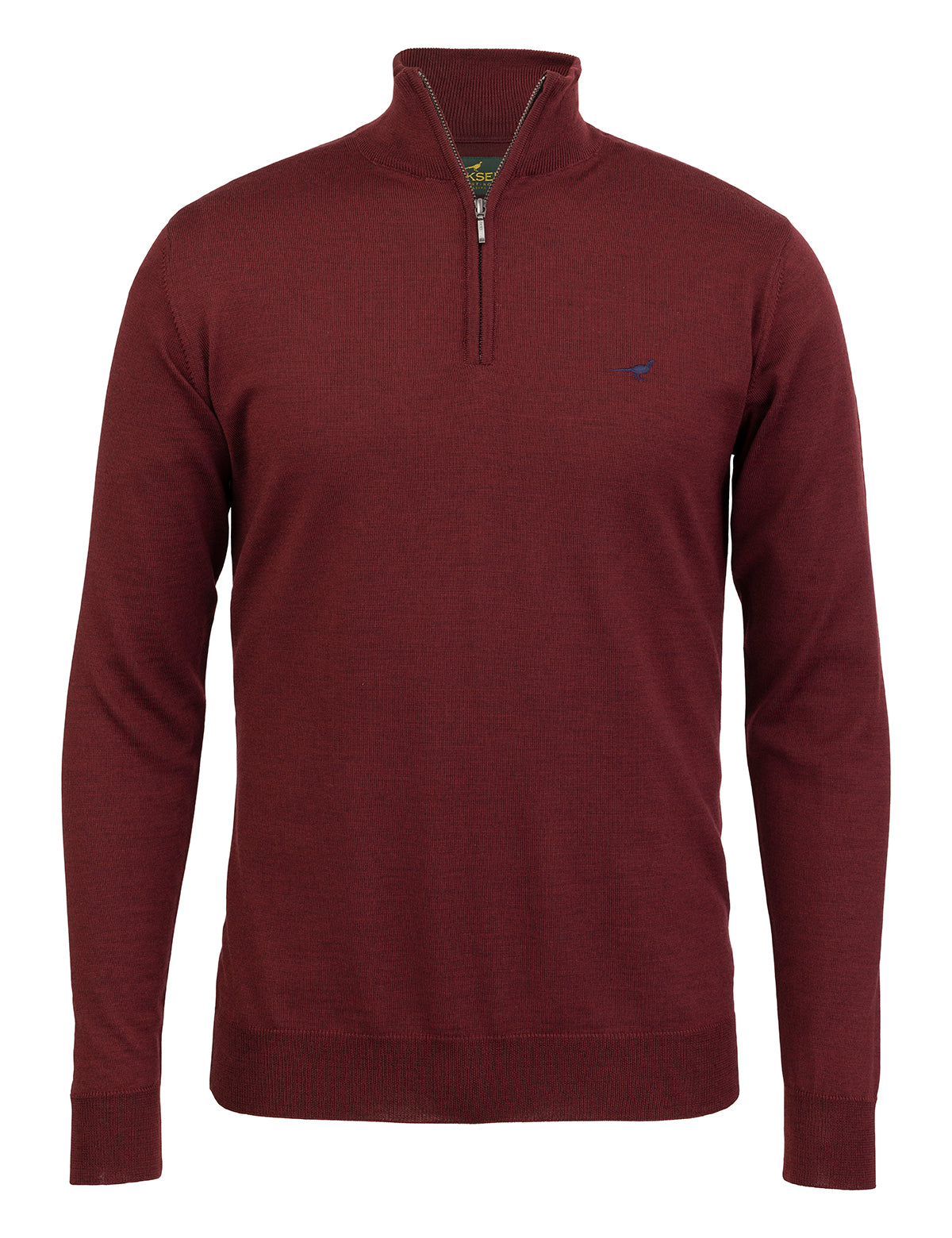 Pull mérino norfolk 1/4 ZIP 2026