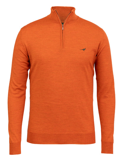 Pull mérino norfolk 1/4 ZIP 2026
