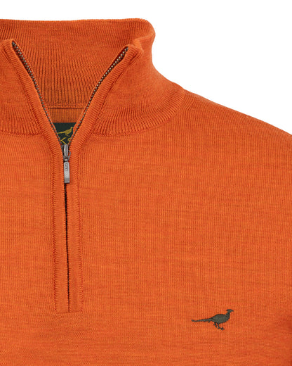 Pull mérino norfolk 1/4 ZIP 2026
