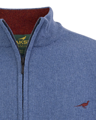 Pull 1/4 de zip en lambswool Brompton - 5 coloris - Laksen
