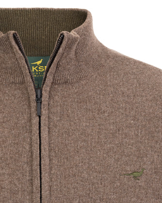 Pull 1/4 de zip en lambswool Brompton - 5 coloris - Laksen