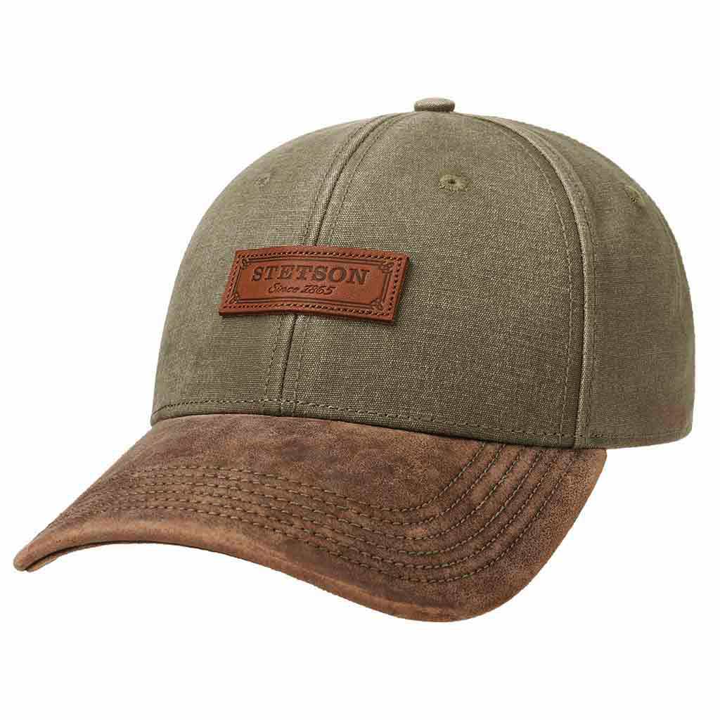 CASQUETTE BASEBALL COTON STETSON
