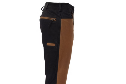 Zweifarbige Büffelleder-Jagdhose - CE68 - Chasse Elégance