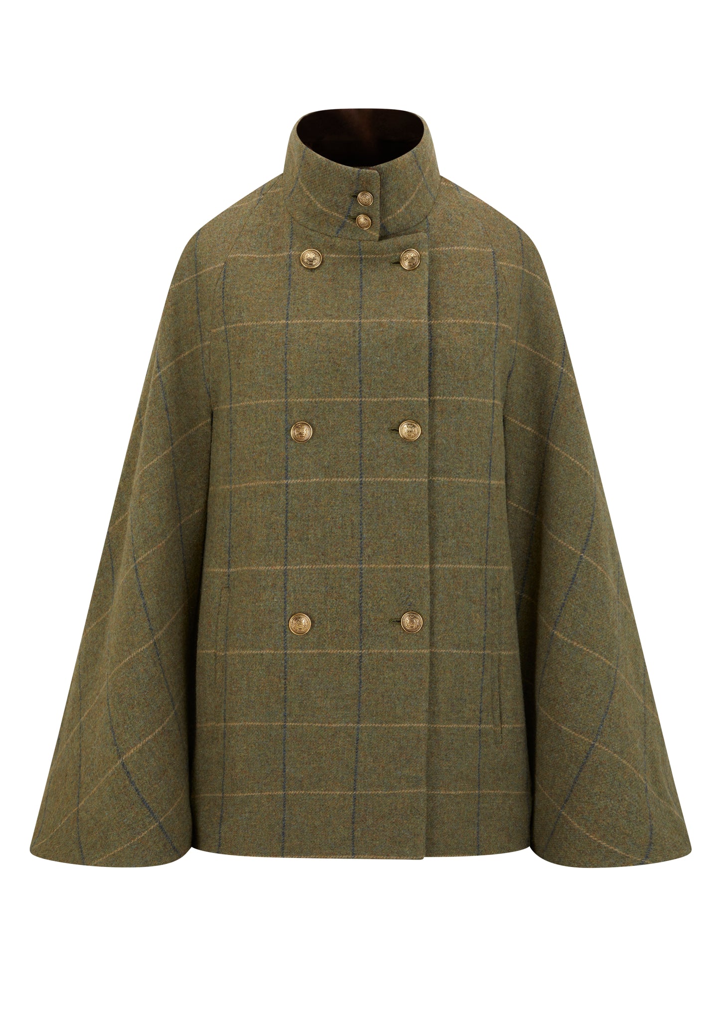 Cape Surrey tweed lovat blue