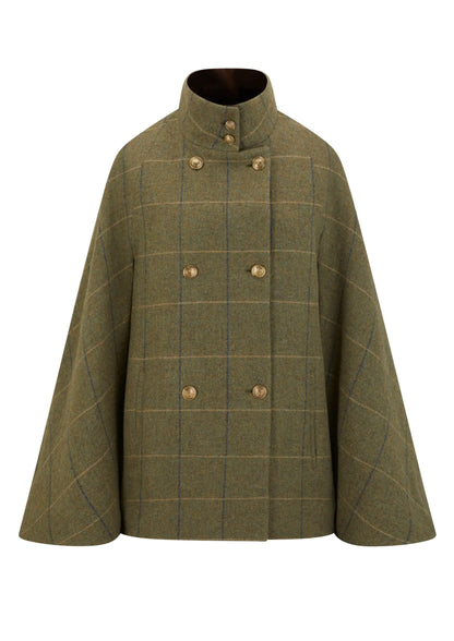 cape tweed femme alan paine surrey lovat blue