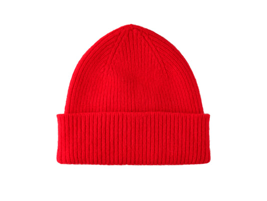Bonnet en laine et angora Barra Red Mackie