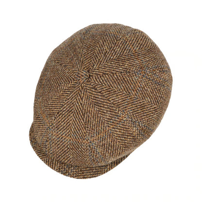 Casquette en Harris tweed Homme Hatteras - Caverton - Stetson