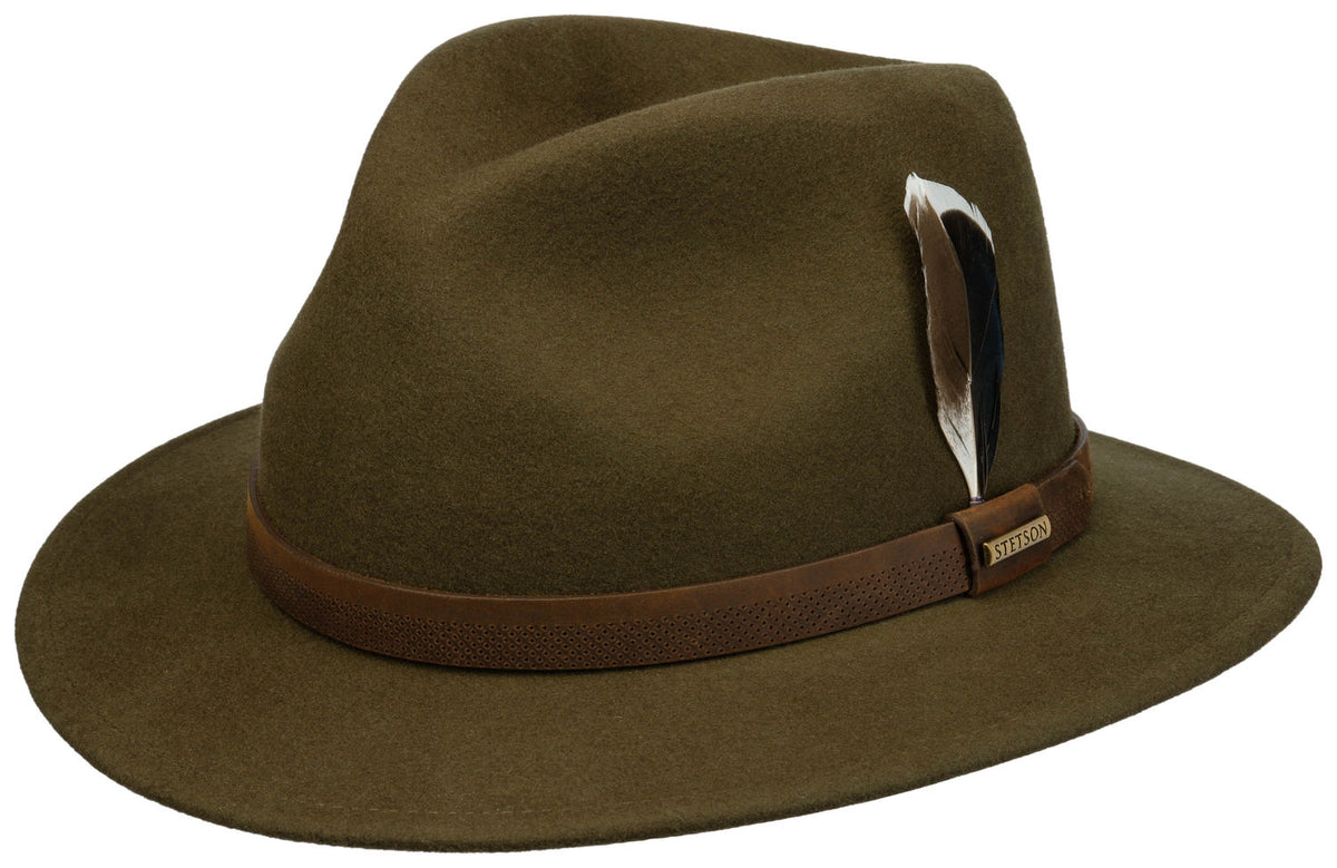 Chapeau chasse Traveller Woolfelt Serpent Stetson
