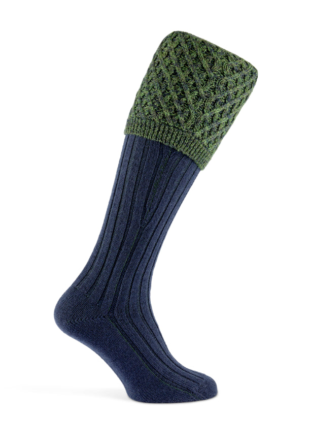 Chaussettes de chasse Chelsea luxe - Navy - Pennine