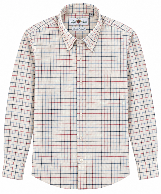 chemise tattersal chasse alan paine