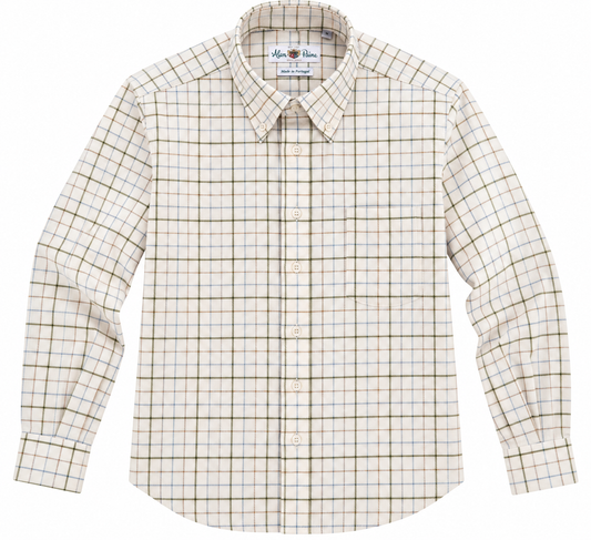 chemise de chasse a carreaux alan paine tattersal