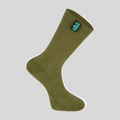 Pack chaussettes mi-mollet en coton - Olive multi - Ridgeline of New Zealand