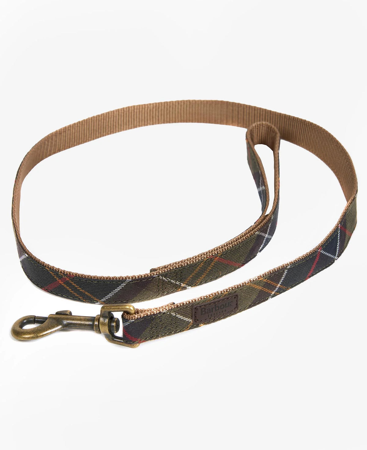 laisse à mousqueton tartan classic barbour