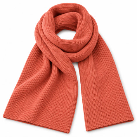 Echarpe en laine et angora Barra Russet  Mackie