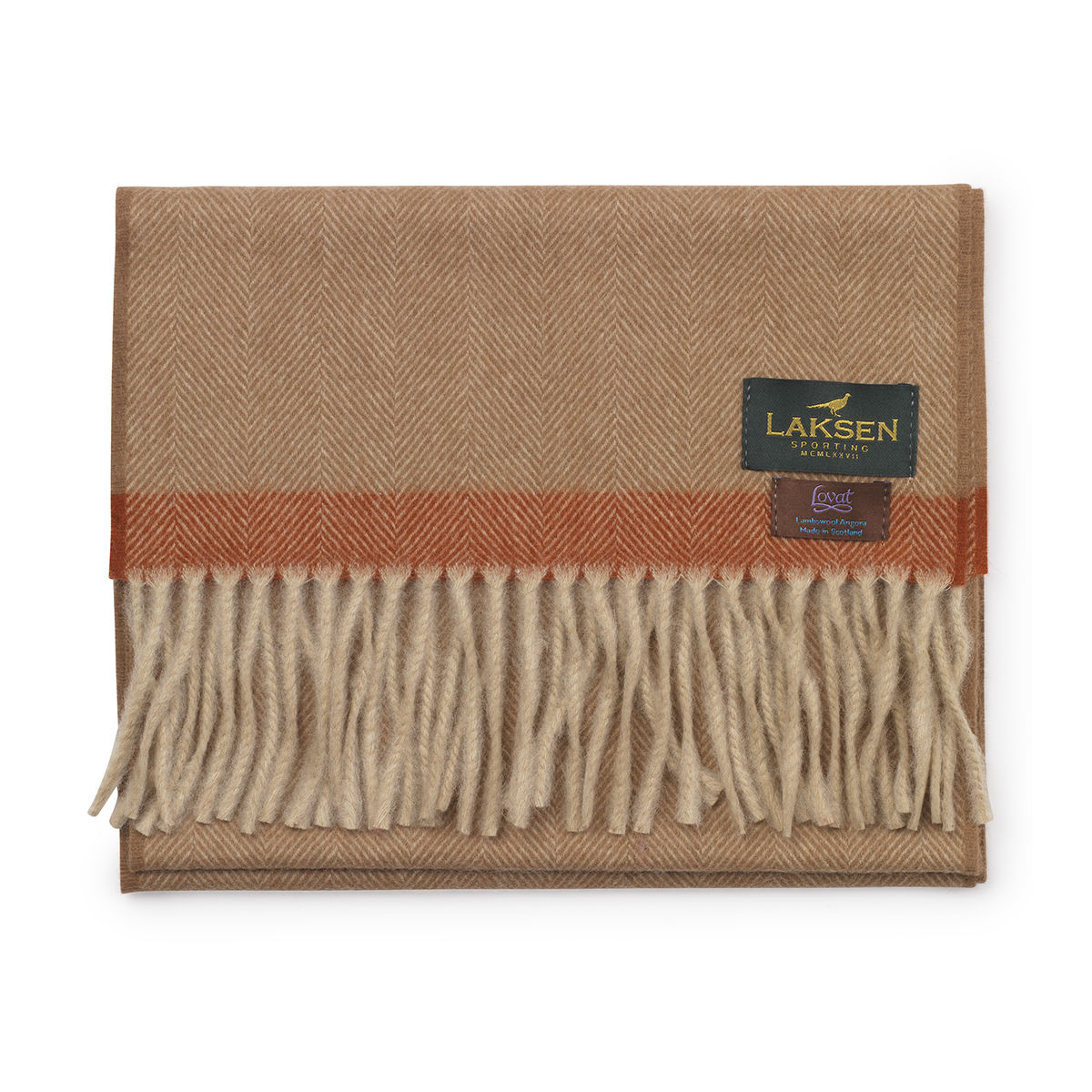 Echarpes en laine d'agneau et angora Cavendish Laksen 