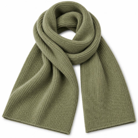 Echarpe en laine et angora Barra Army Mackie