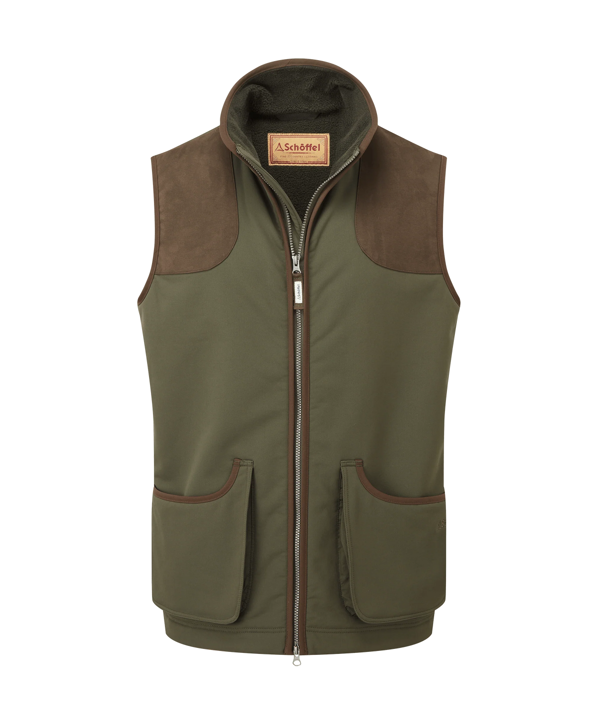 GILET CHASSE POLAIRE SOFTSHELL GUNBY SCHOFFEL
