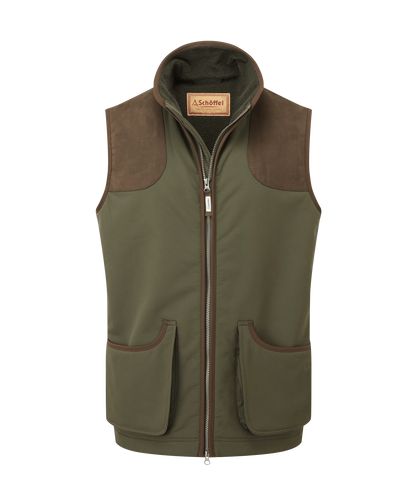 GILET CHASSE POLAIRE SOFTSHELL GUNBY SCHOFFEL
