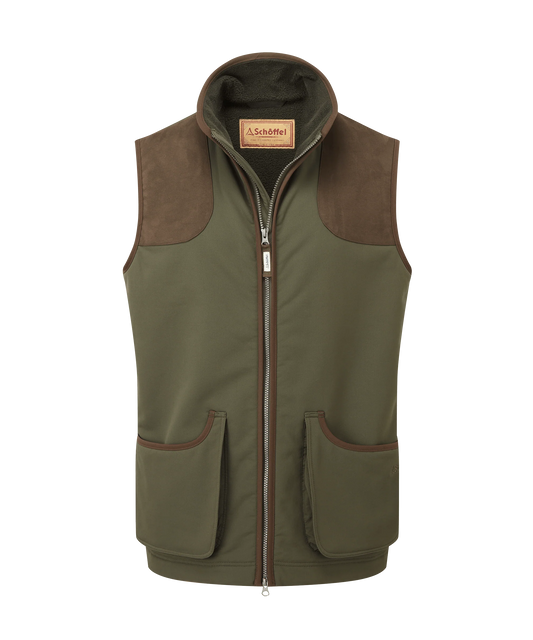 GILET CHASSE POLAIRE SOFTSHELL GUNBY SCHOFFEL