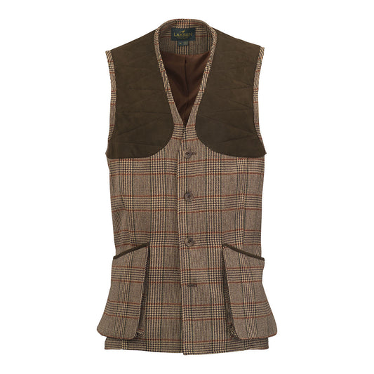 Gilet de chasse et de tir Homme en tweed Leith Cavendish Laksen