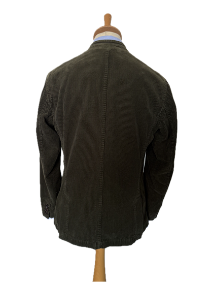 Bolton Austrian jacket in fir green velvet