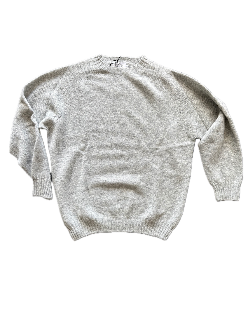 Pull col rond silver