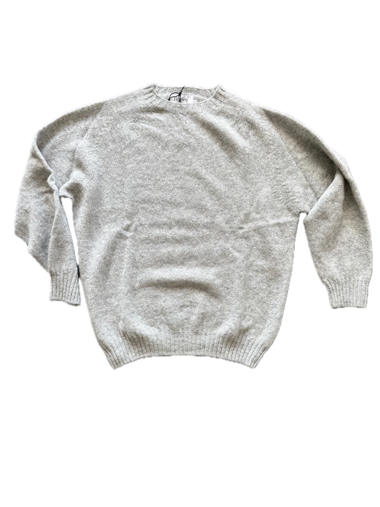 Pull col rond silver