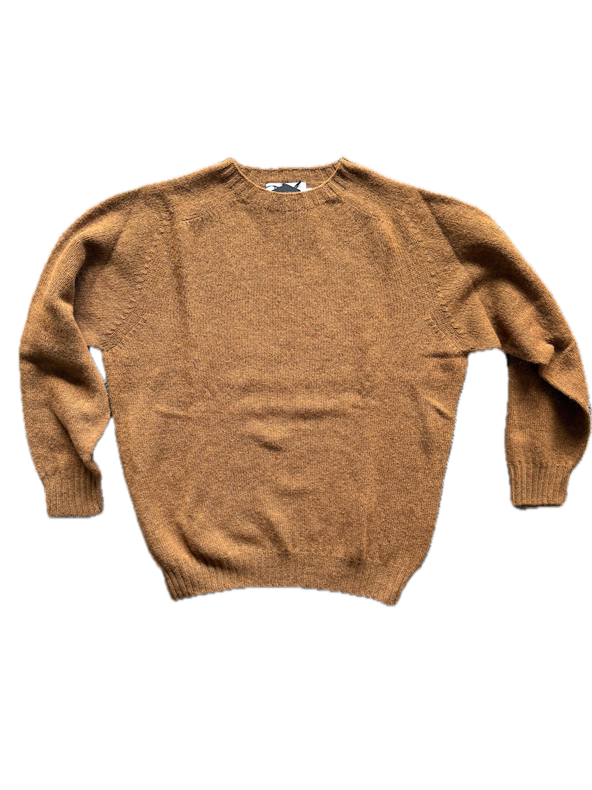 Pull col rond walnut