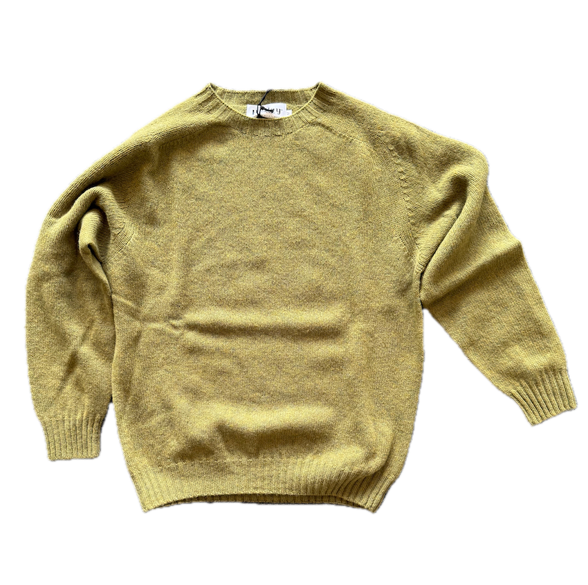 Round neck jumper, lichen