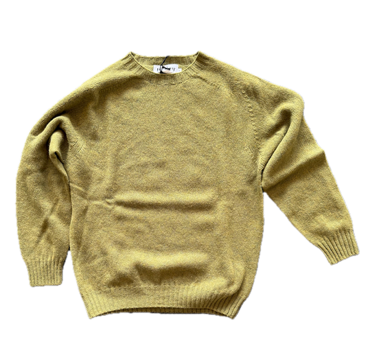 Round neck jumper, lichen