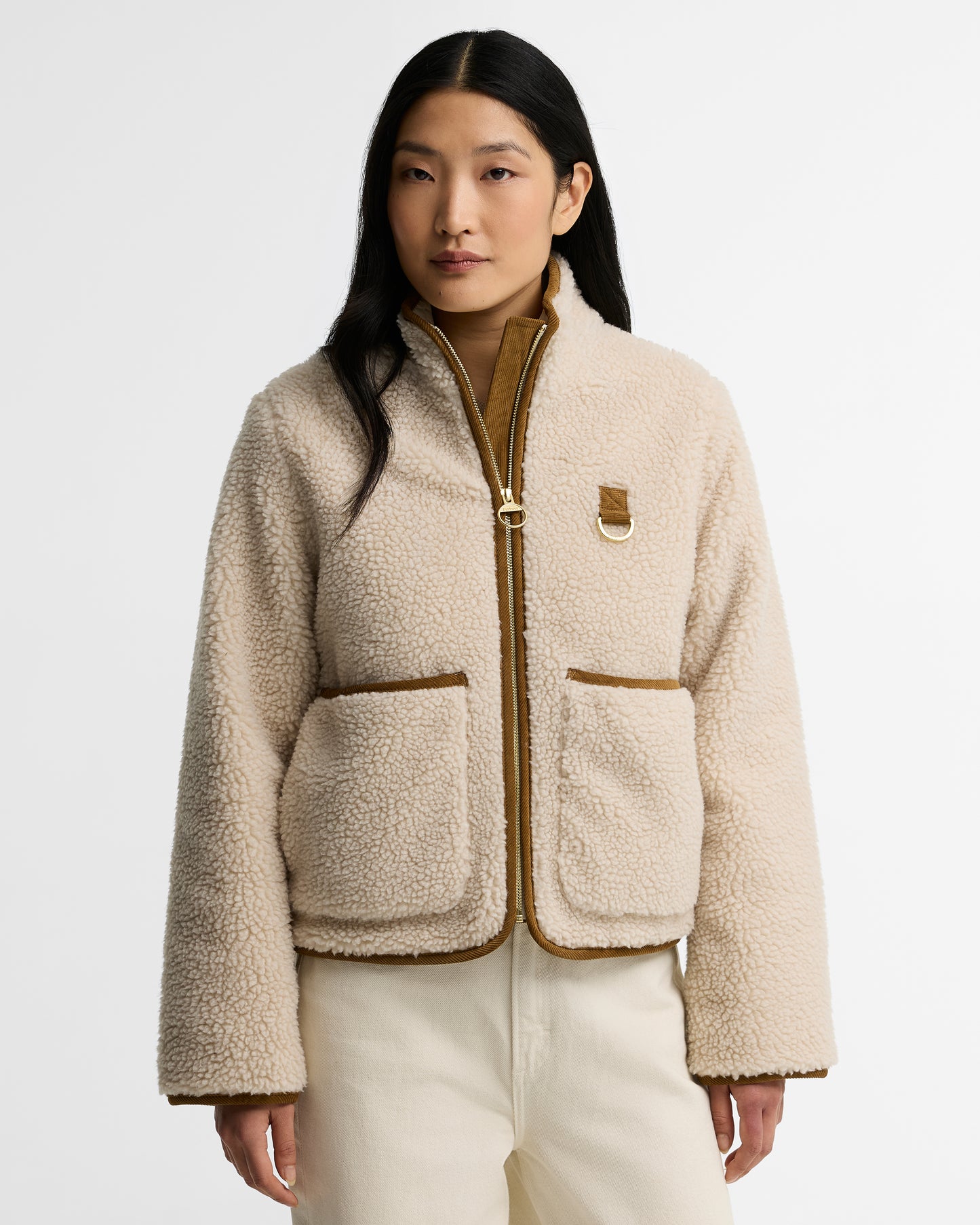 Veste polaire femme Elenora olive