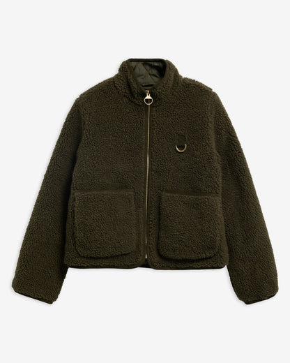 Veste polaire femme Elenora olive