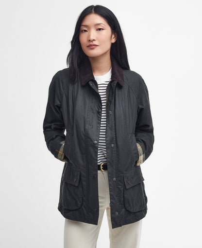 BEADNELL Women's Waxed Jacket Sage