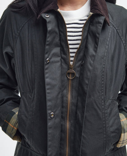 BEADNELL Women's Waxed Jacket Sage