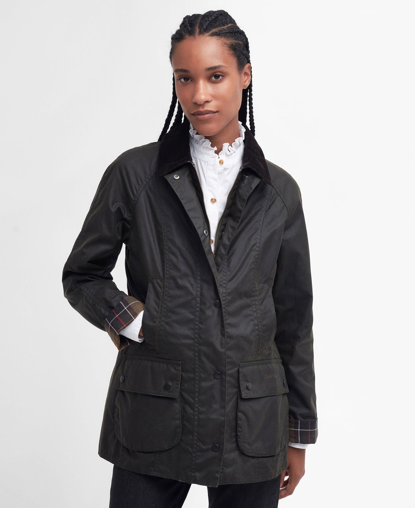 Women's BEADNELL Waxed Jacket Olive