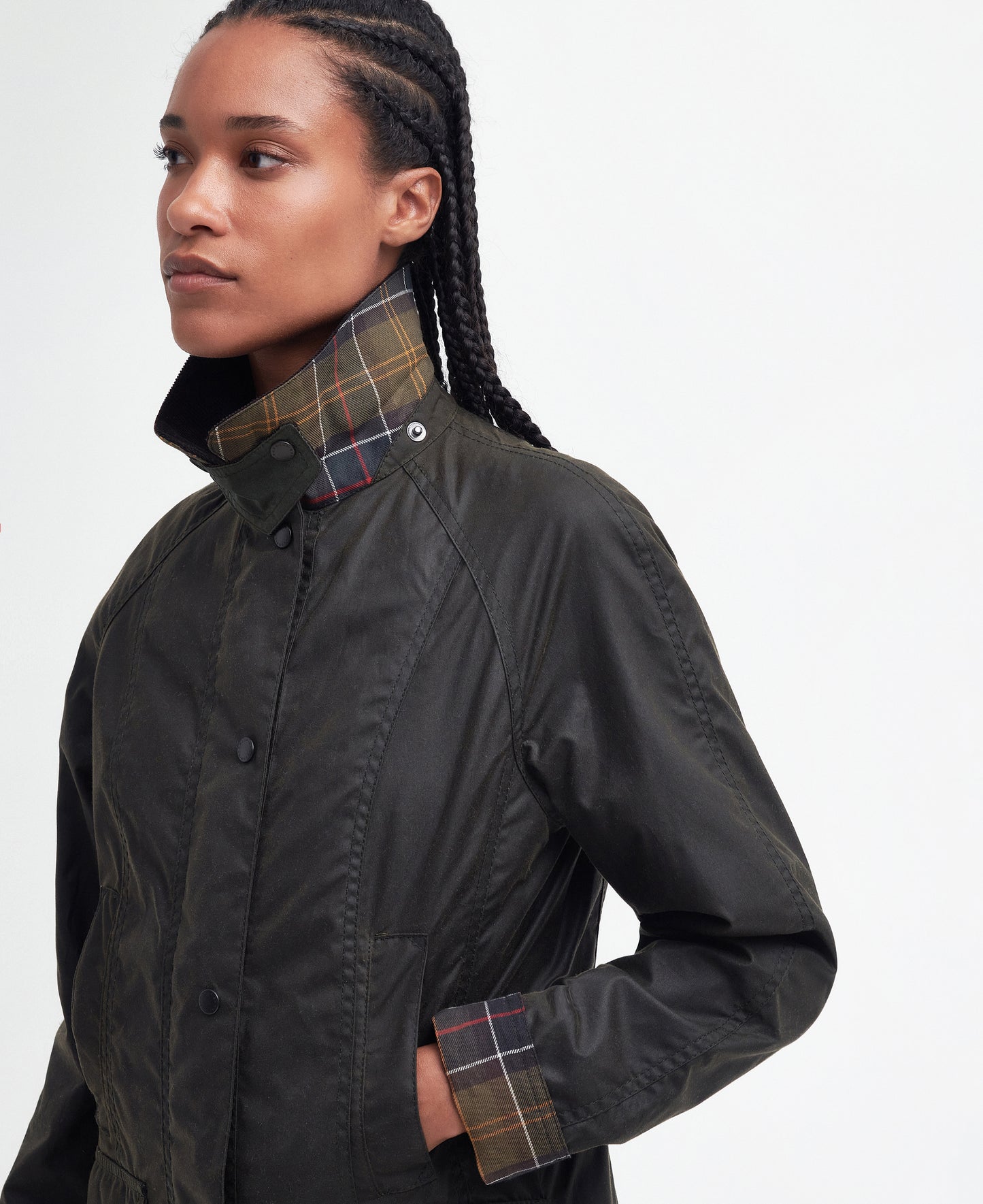 Women's BEADNELL Waxed Jacket Olive