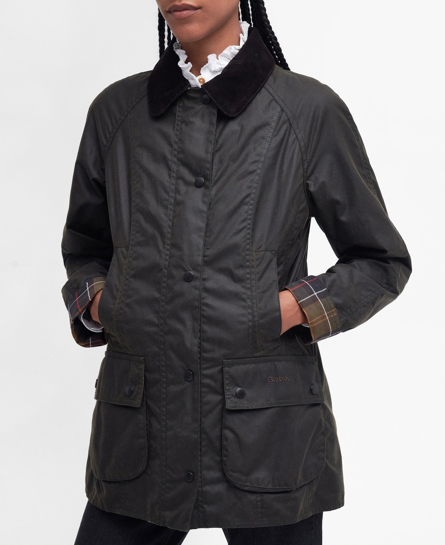 Women's BEADNELL Waxed Jacket Olive