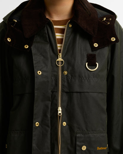 Veste huilée Wrenwood Femme Olive