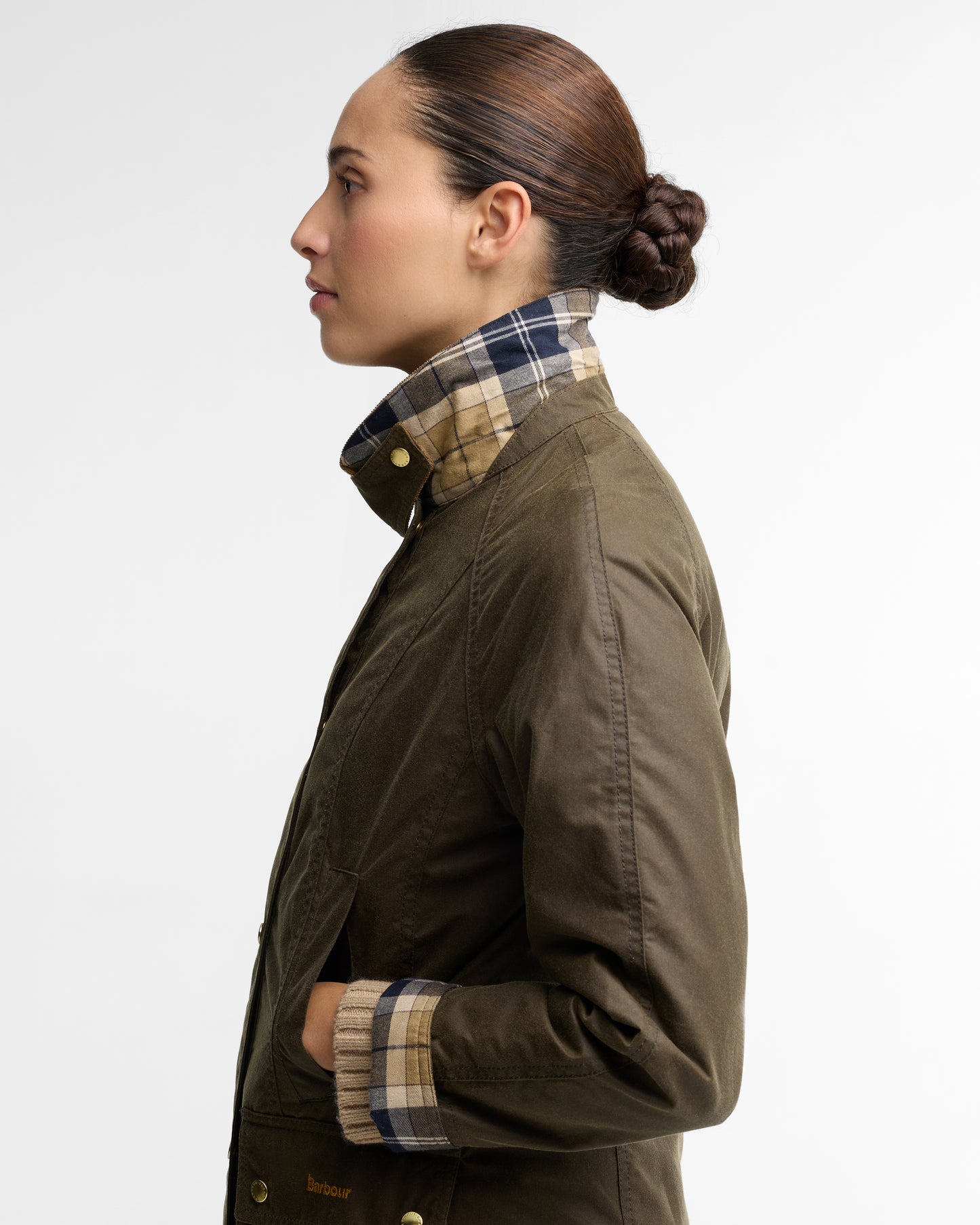 Women's BEADNELL Waxed Jacket Olive