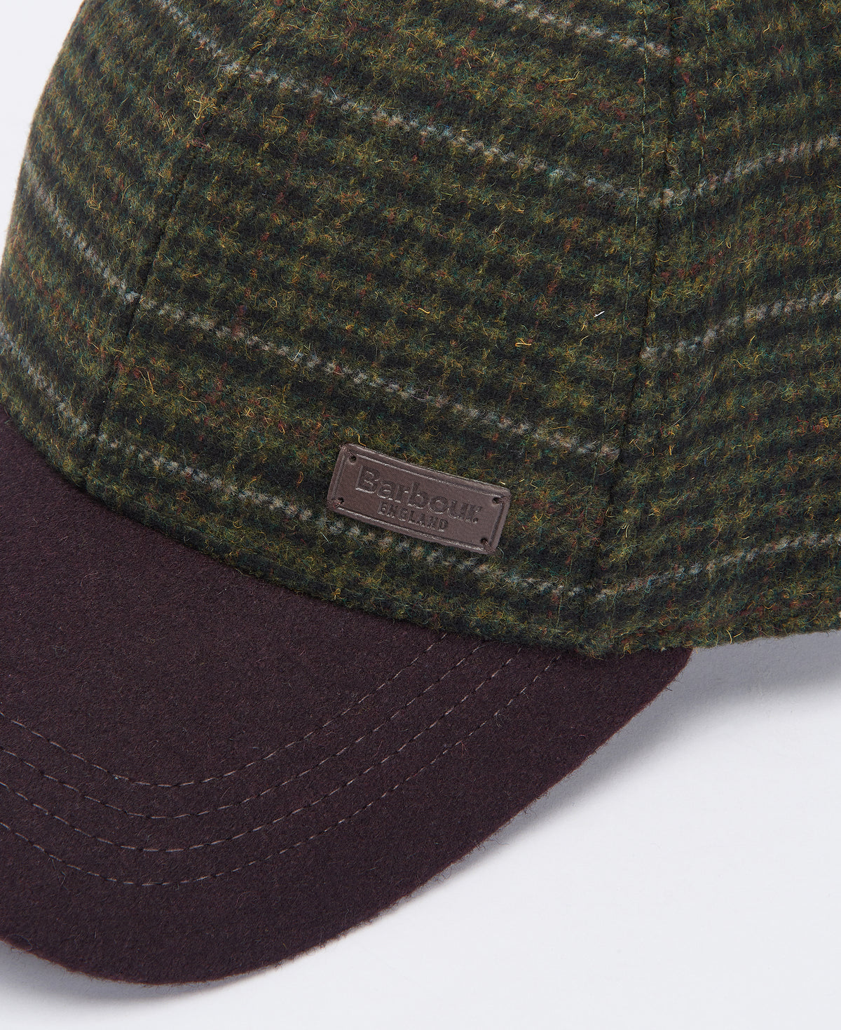 Casquette sport en tweed Clyde - Green - Barbour