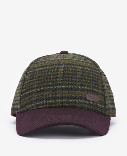 Casquette sport en tweed Clyde - Green - Barbour
