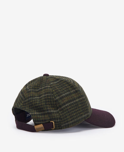 Casquette sport en tweed Clyde - Green - Barbour