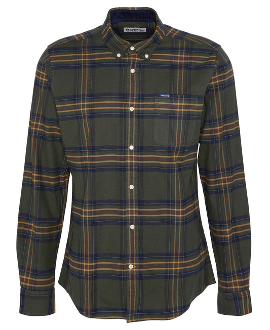 Chemise Portdown tailored olive