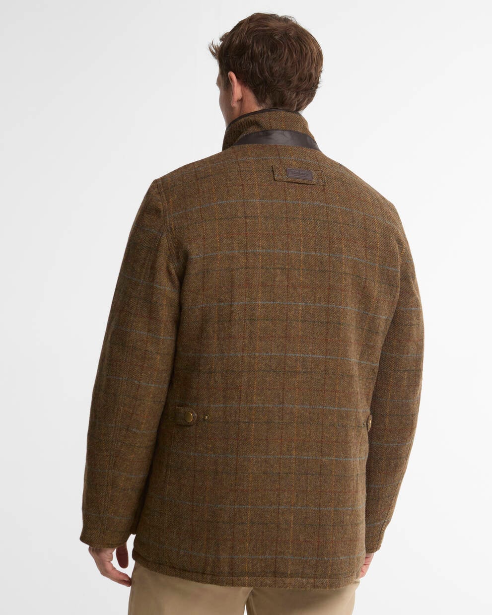 Manteau en tweed Homme Hereford - Moss green - Barbour