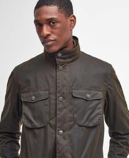 Veste huilée Ogston olive