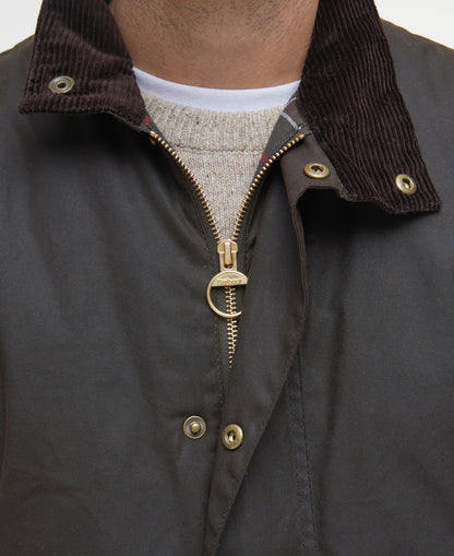 Gilet huilé WESTMORLAND olive